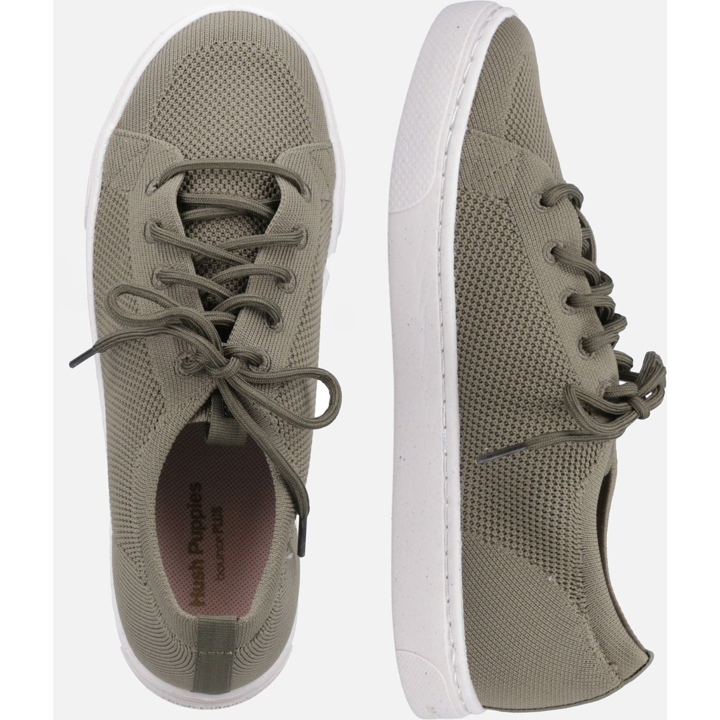 Hush Puppies Men's Good Sneakers in Olive