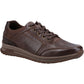 Hush Puppies Men's Joseph Shoe in Brown Leather