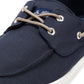 Penguin Sailor Canvas Men's Navy Lace-Up Shoes