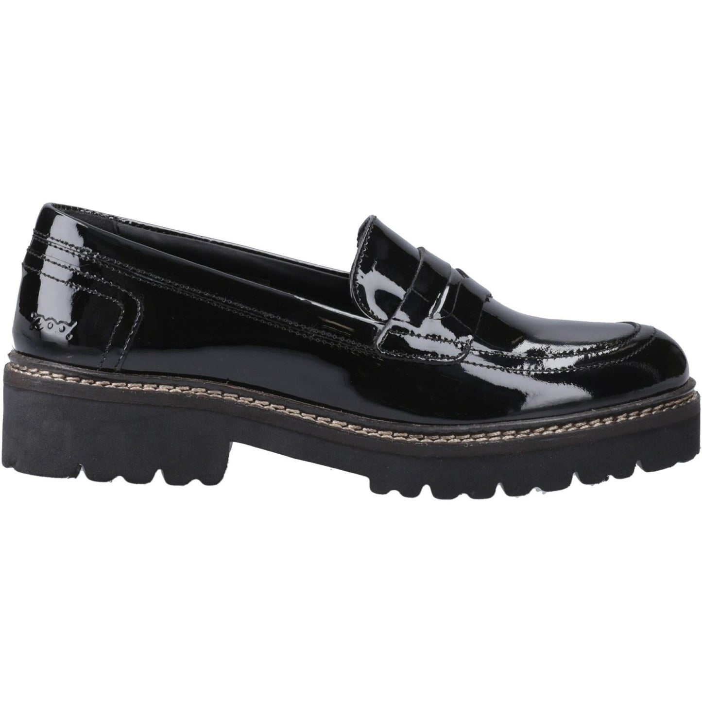Pod Women's Kenny Loafers in Black Patent