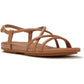 Fitflop Gracie Crystal Leather Women's Classic Tan Sandals