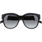 Karen Millen Women's KM5058 Sunglasses in Black