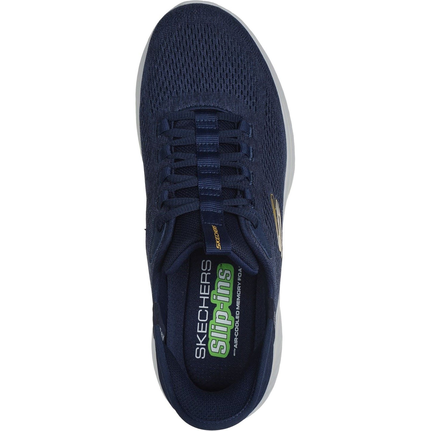 Skechers Men's Skech-Lite Pro Primebase Trainers in Navy/Yellow
