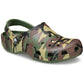 Crocs Classic Camouflage EVA Men's Army Green Clogs