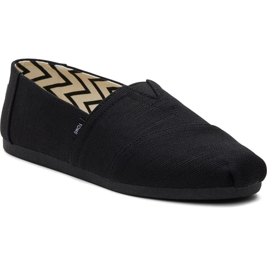 TOMS Alpargata Cotton Men's Black Shoes