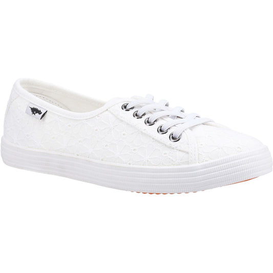 Rocket Dog Chow Chow Cotton Women's White Trainers