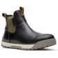 Xtratuf Ankle Deck Leather Men's Pirate Black Wellington Boots