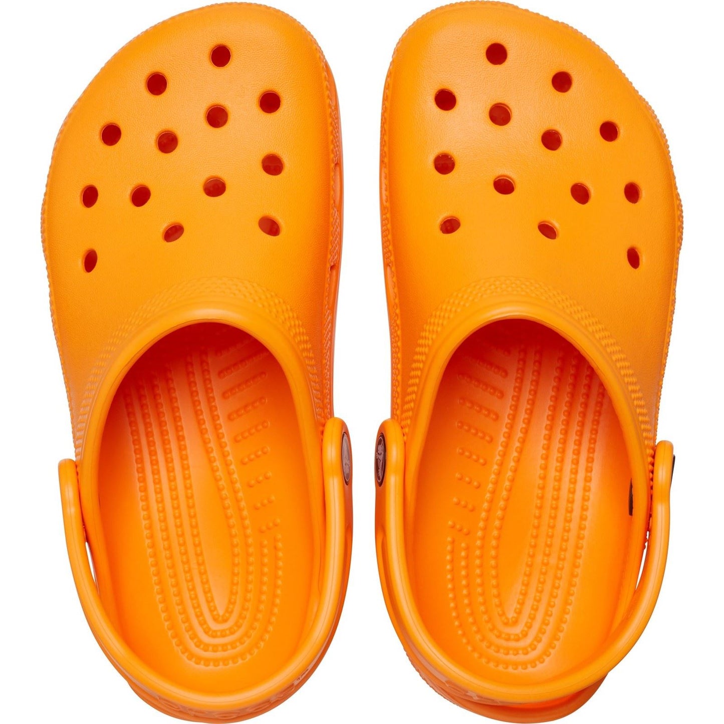 Crocs Classic Thermoplastic Orange Zing Loafers