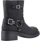 Rocket Dog Nino Faux Leather Women's Black Heeled Ankle Boots