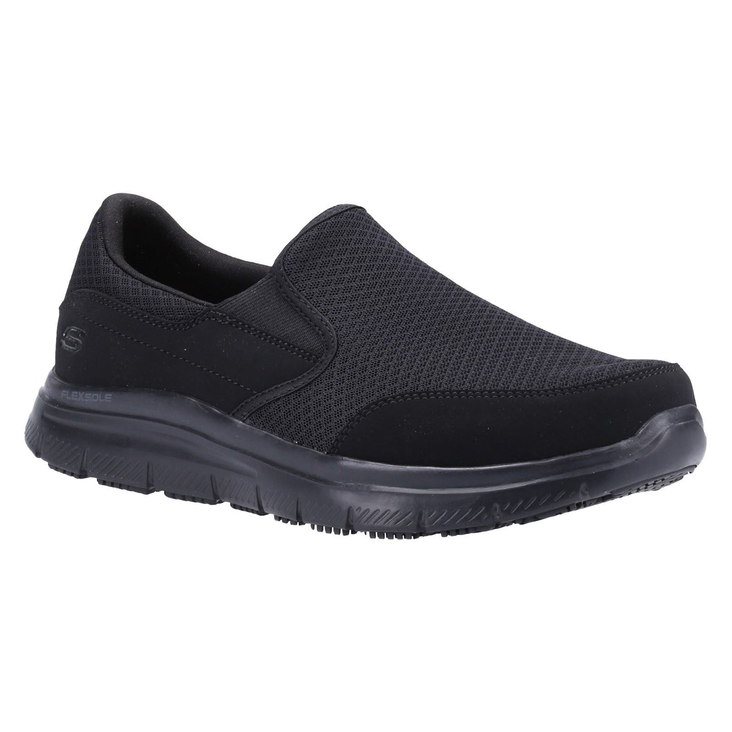 Skechers Workwear McAllen Wide Textile Men's Black Safety Trainers