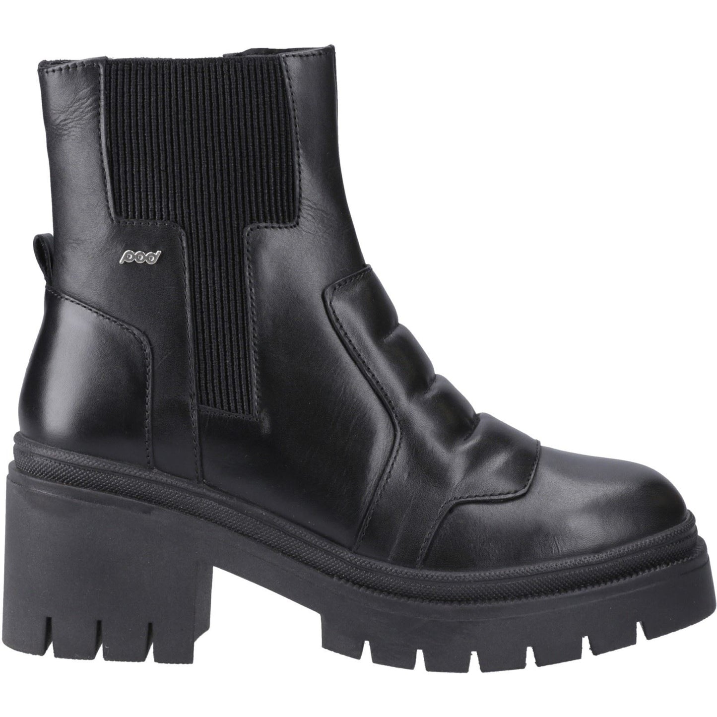 Pod Women's Lillian Heeled Ankle Boot in Black