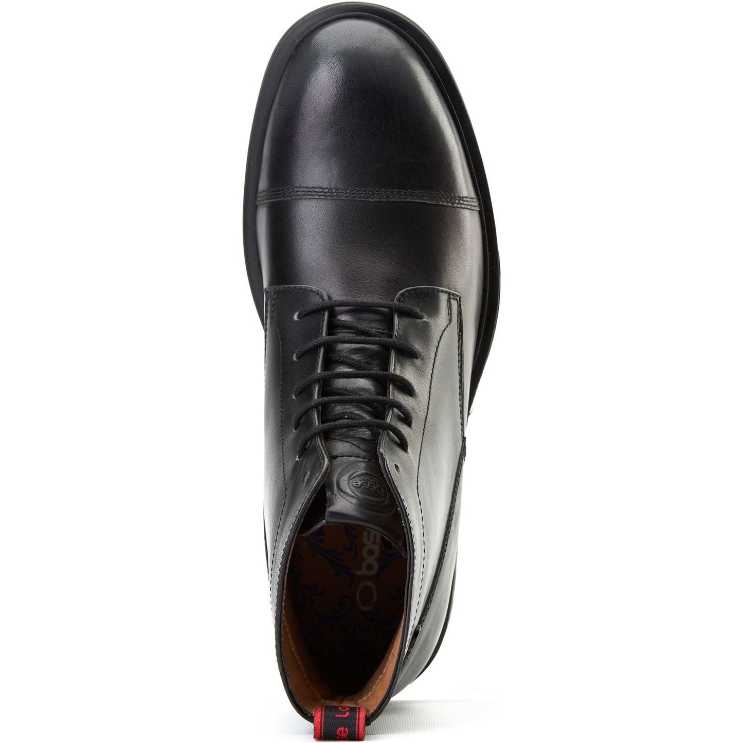 Base London Boulton Leather Men's Black Ankle Boots