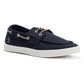 Penguin Sailor Canvas Men's Navy Lace-Up Shoes