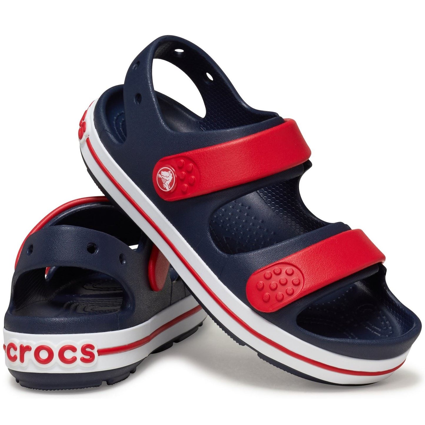 Crocs Crocband Play Thermoplastic Navy/Varsity Red Sandals