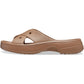 Crocs Classic Cross Strap Thermoplastic Women's Milk Chocolate Sandals