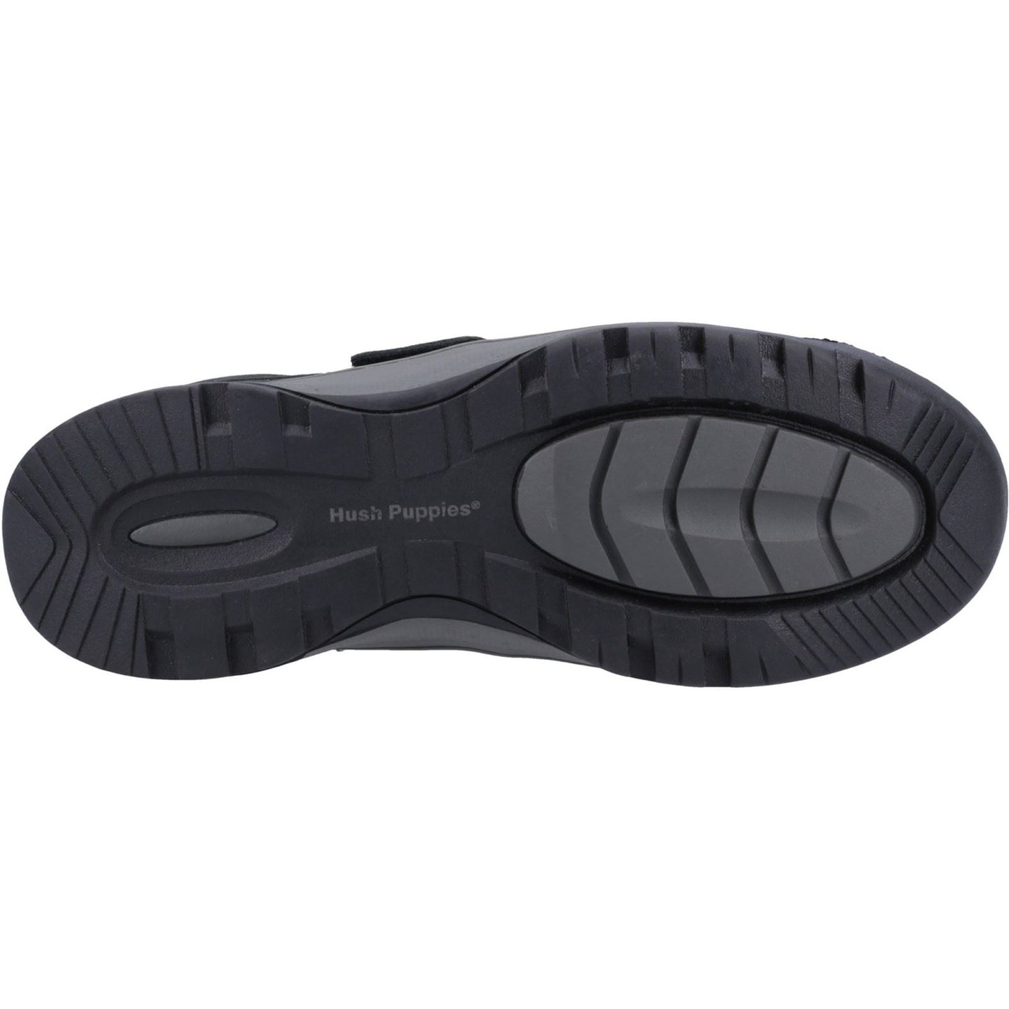 Hush Puppies Men's Casper Touch Fastening Shoes in Navy Nubuck