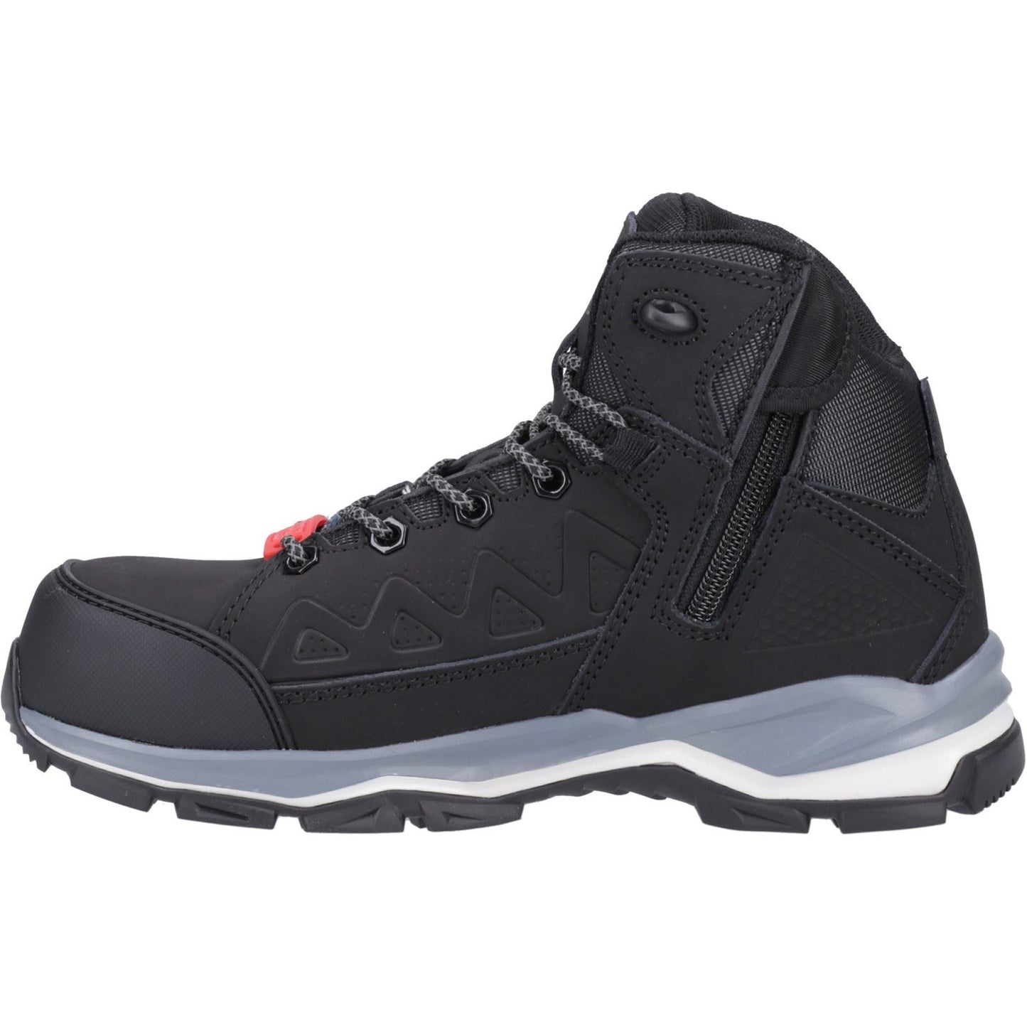Hard Yakka Unisex Atomic PR Hybrid Side Zip Safety Boot in Black