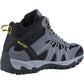 Hi-Tec Jaguar Mid Polyester Men's Graphite/Black/Citron Hiking Boots