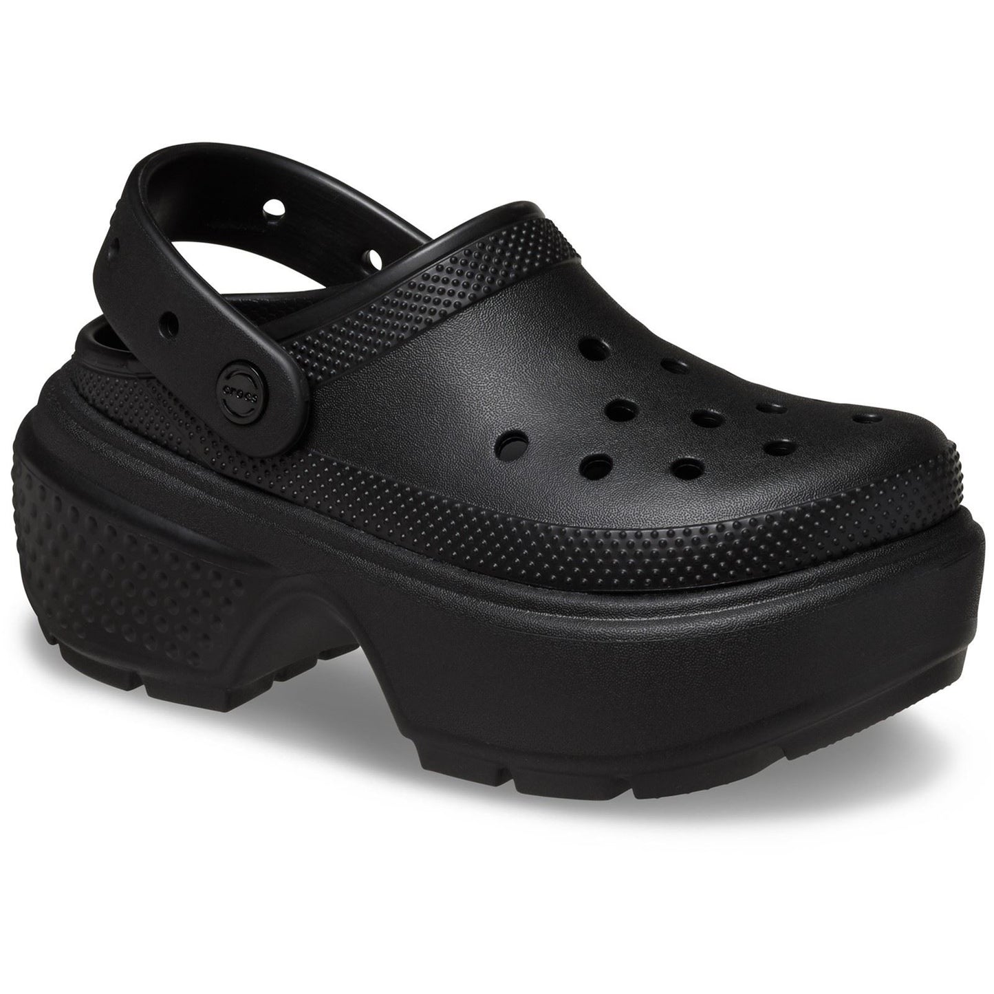 Crocs Unisex Stomp Clog in Black