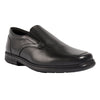 Pod Carpenter Leather Youth Black Loafers