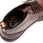 Base London Dealer Leather Men's Brown Ankle Boots