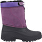Cotswold Women's Venture Waterproof Winter Boot in Purple