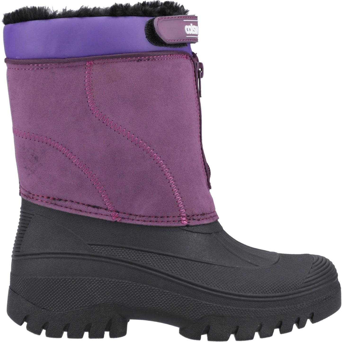 Cotswold Women's Venture Waterproof Winter Boot in Purple