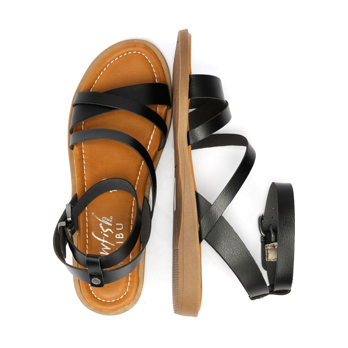 Blowfish Malibu Daffodil Women's Black Sandals
