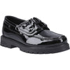 Hush Puppies Lucy Patent Leather Youth Black Shoes