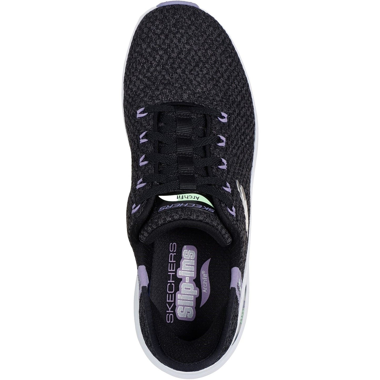 Skechers Women's Arch Fit 2.0 Good Energy Trainers in Black/Multi