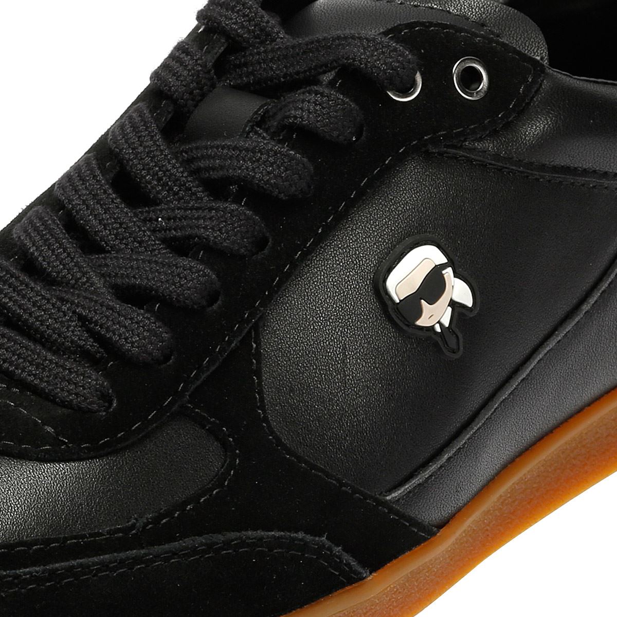 Karl Lagerfeld Kandidate NFT Leather Women's Black Trainers