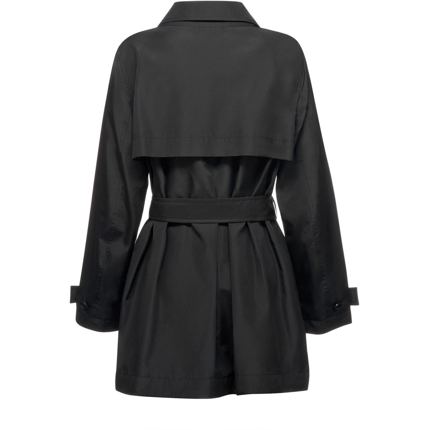 Geox Women's W SOLEIL TRENCH in Black