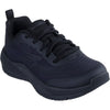 Skechers Microspec Advance Textile Junior Black Trainers