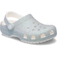Crocs Classic Glitter Clog Thermoplastic Kids White Loafers