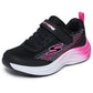 Skechers Elite Sport Pulse Girl's Black/Hot Pink Trainers