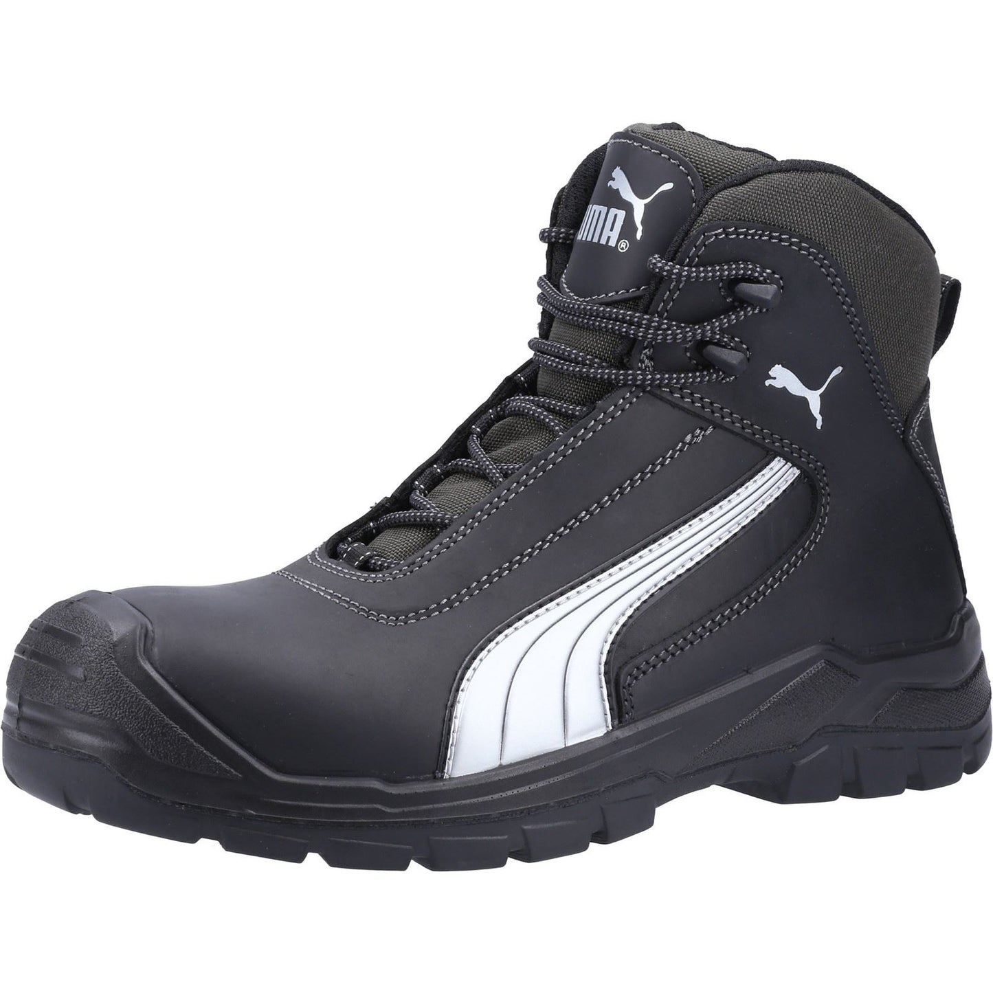 Puma Safety Men's Cascades Mid S3 Safety Boot in Black
