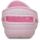 Crocs Kids' Classic Clog Thermoplastic Pink Milk Loafers