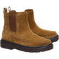 HEYDUDE Sienna Leather Women's Cognac Flat Chelsea Boots