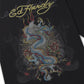 Ed Hardy When I Cared Graphic Relaxed Men's Black T-Shirts