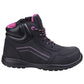 Amblers Safety Women's AS601 Lydia Composite Safety Boot With Side Zip in Black