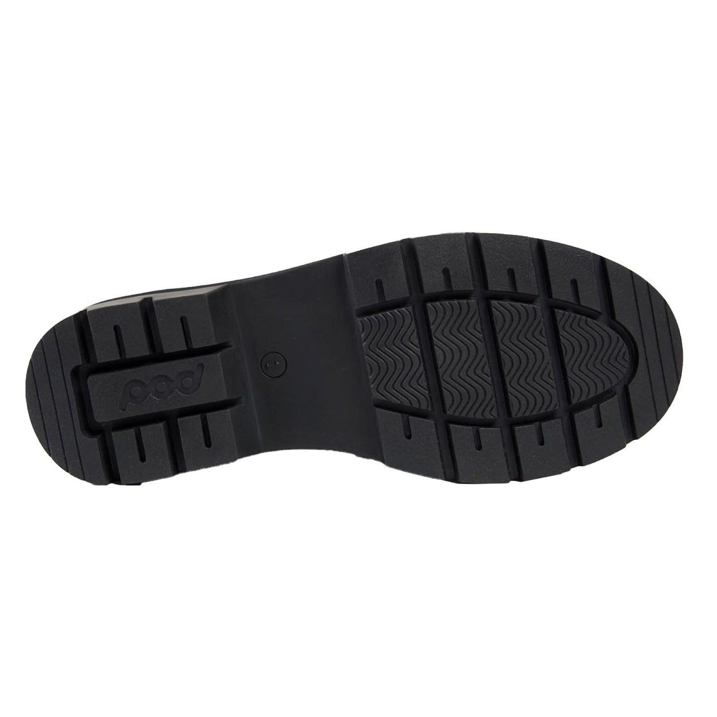 Pod Mina Leather Youth Black Loafers