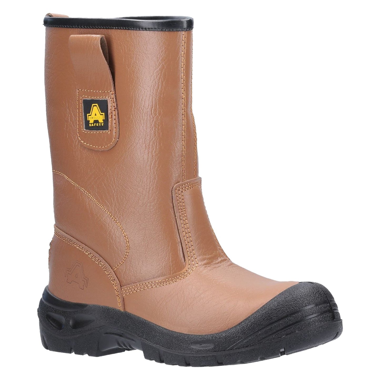 Amblers Safety FS142 Water Resistant Pull On Safety Rigger Boot in Tan