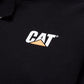 Caterpillar Men's Trademark Banner Hooded Sweatshirt in Black