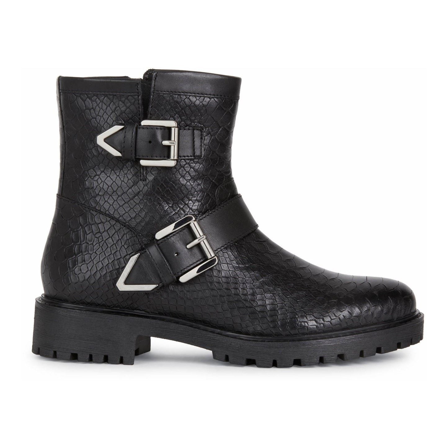 Geox Women's Hoara Ankle Boots in Black
