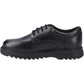 Hush Puppies Romeo Leather Junior Black Shoes