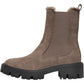 ONLY BETTY-9 WARM LINED Polyurethane Women's Brown Stone Heeled Ankle Boots