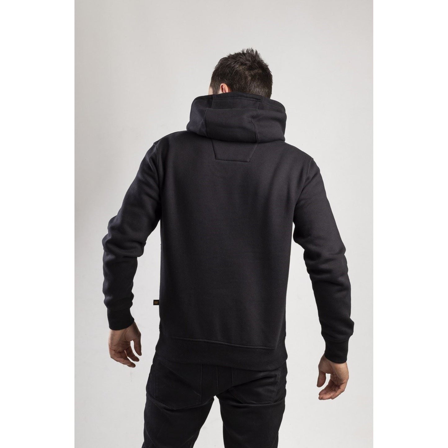 Caterpillar Men's Trademark Hooded Sweatshirt in Black