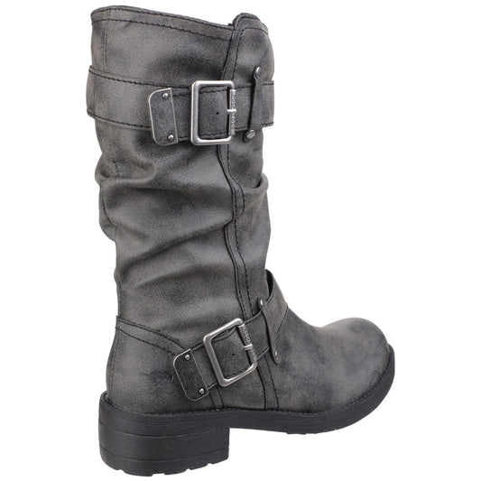 Rocket Dog Women's Trumble Biker Boot in Black