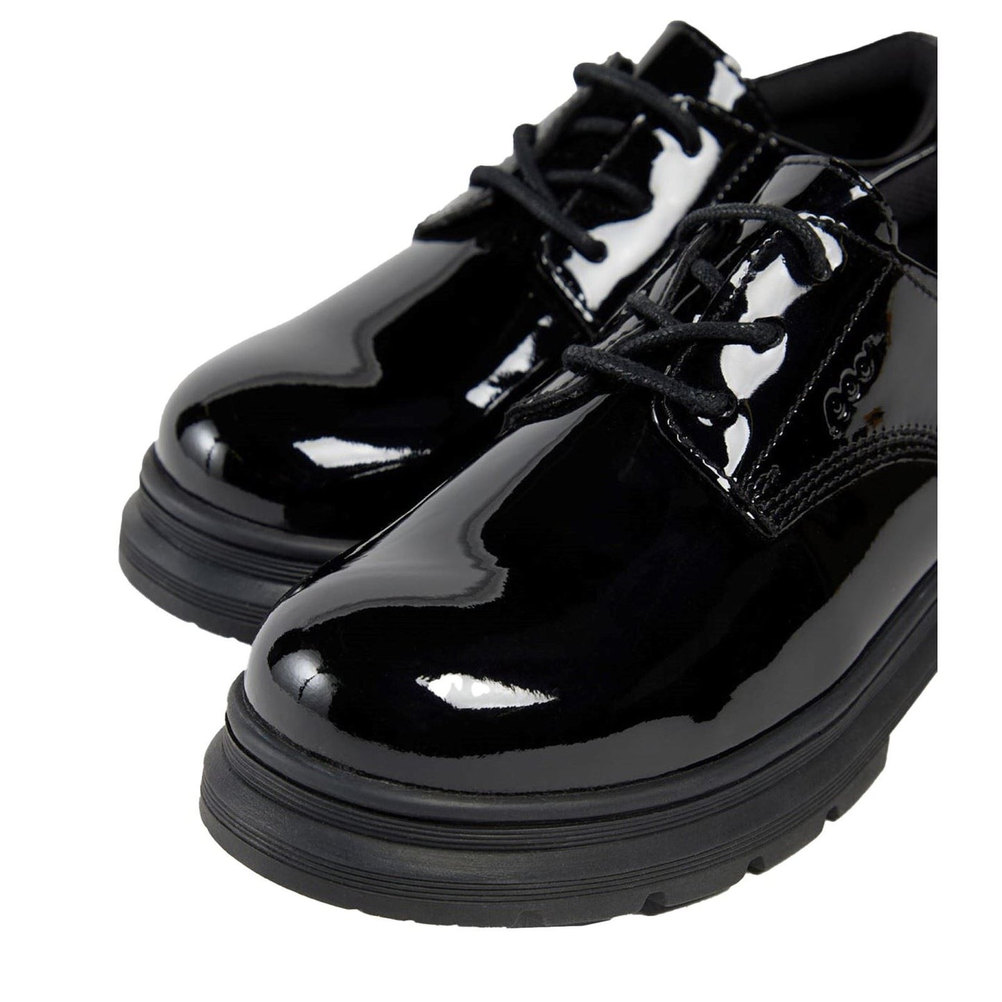 Pod Irene Faux Leather Youth Black Patent Loafers