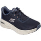 Skechers Arch Fit 3.0 Easy Flow Textile Women's Navy Trainers